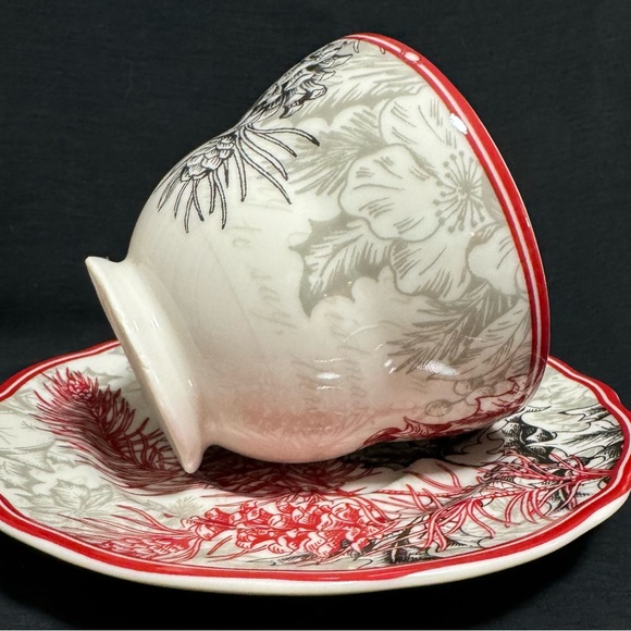 222 Fifth Joyful Teacup and Saucer. - Picture 3 of 13